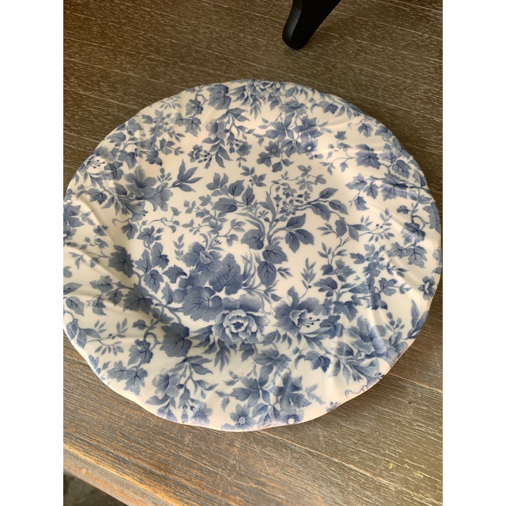 Nikko Tableware Blue Peony Bread and Butter Plate 6.25" Floral‎ Chintz Japan